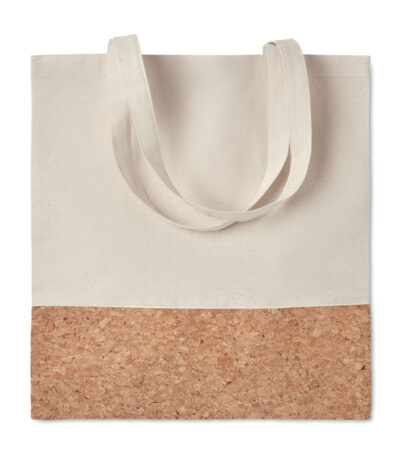 Shopper c/dettagli in sughero