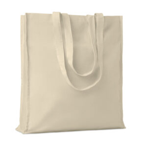 Shopper in cotone c/soffietto