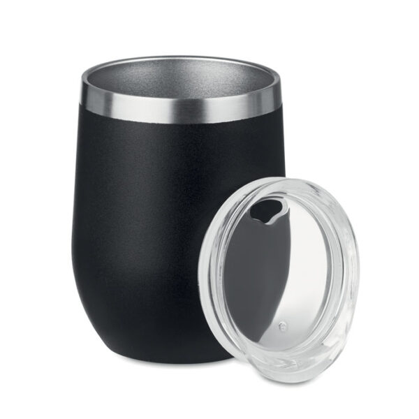 Bicchiere vino doppio strato