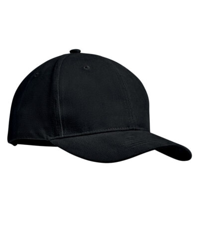 Cappellino 6 pannelli 270 gr - Nero - taglia 22x17x16cm