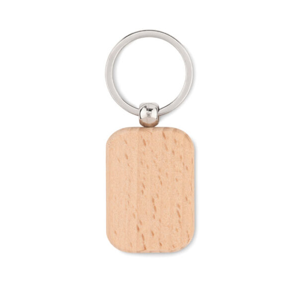 Portachiavi in legno - Legno - taglia 4,5x3x0,7 cm