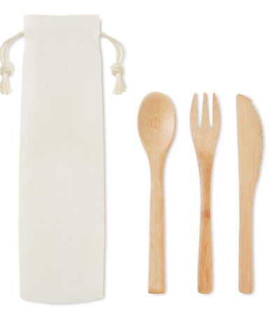 Set posate in bamboo