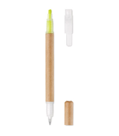 2 in 1 penna ed evidenziatore
