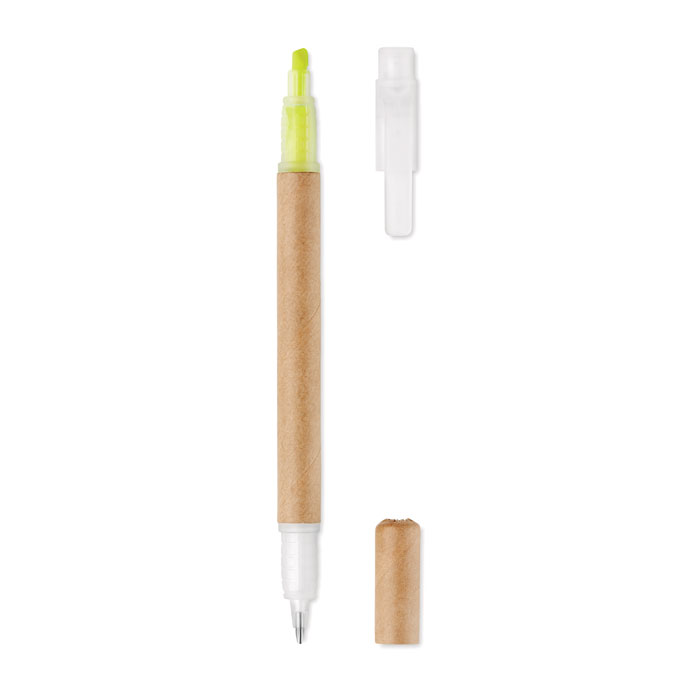 mo9895-08 2 in 1 penna ed evidenziatore