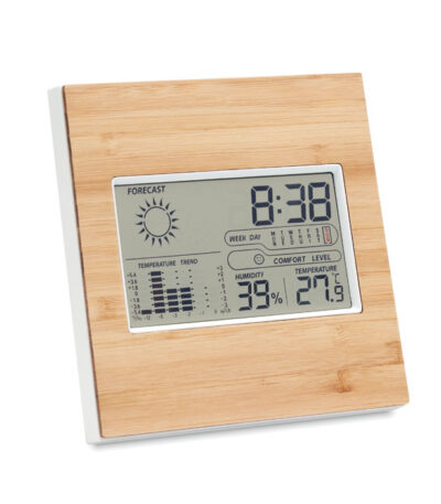 Stazione meteo in bamboo
