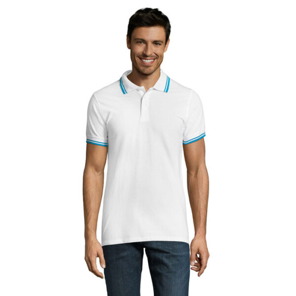 White/aqua