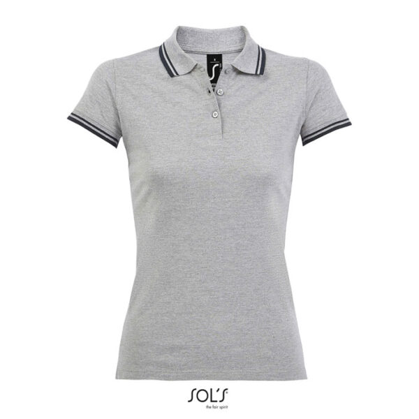 Grey melange/ french navy
