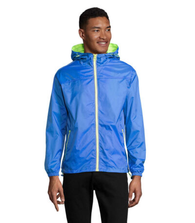 Skate lined windbreaker