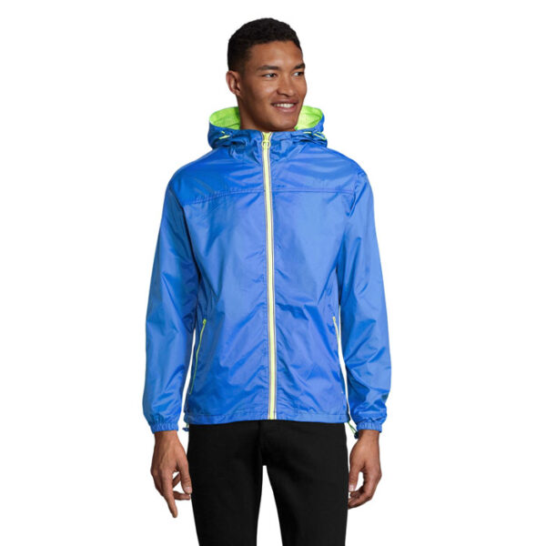 Skate lined windbreaker