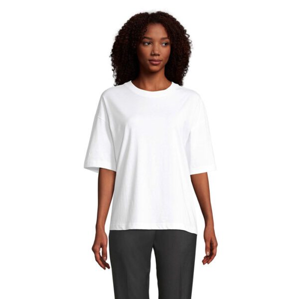 Boxy women t-shirt oversize